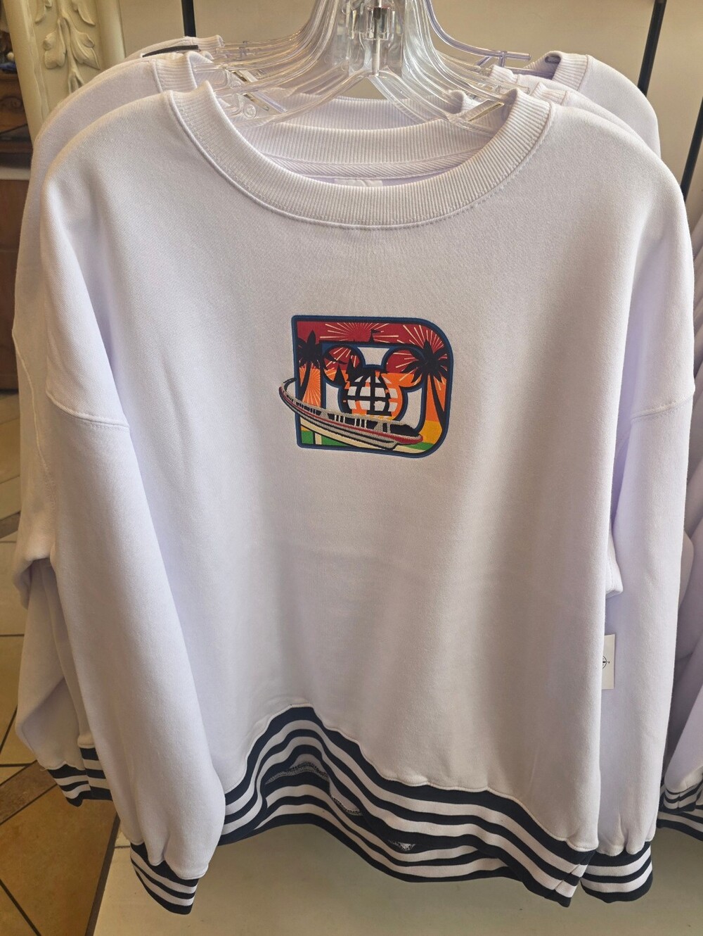 Walt Disney World Parks Magic Kingdom Monorail Sweatshirt Pullover Unisex